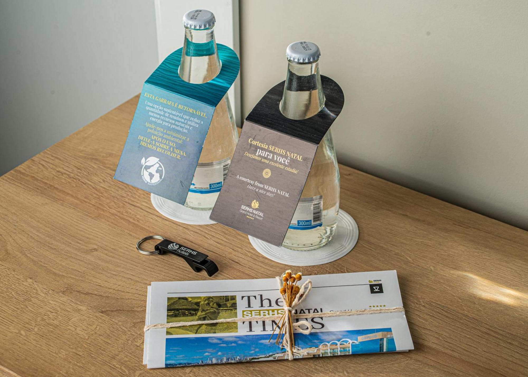 Serhs Natal Grand Hotel & Resort Zewnętrze zdjęcie The Times newspaper in a hotel room